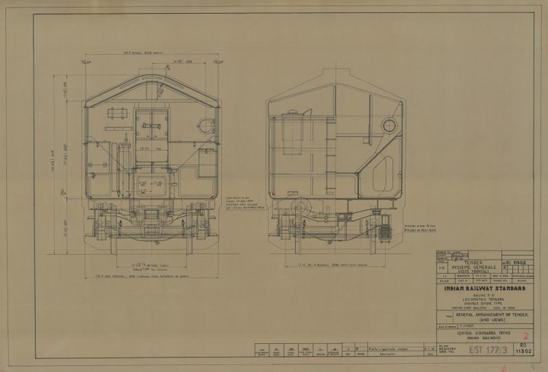 Locomotive Indiane - Insieme generale frontale