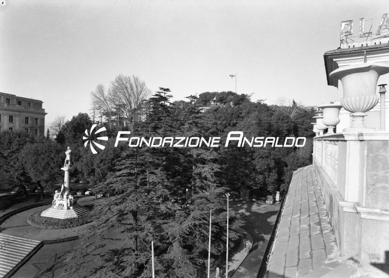 Genova - via Martin Piaggio - monumento Giuseppe Mazzini
