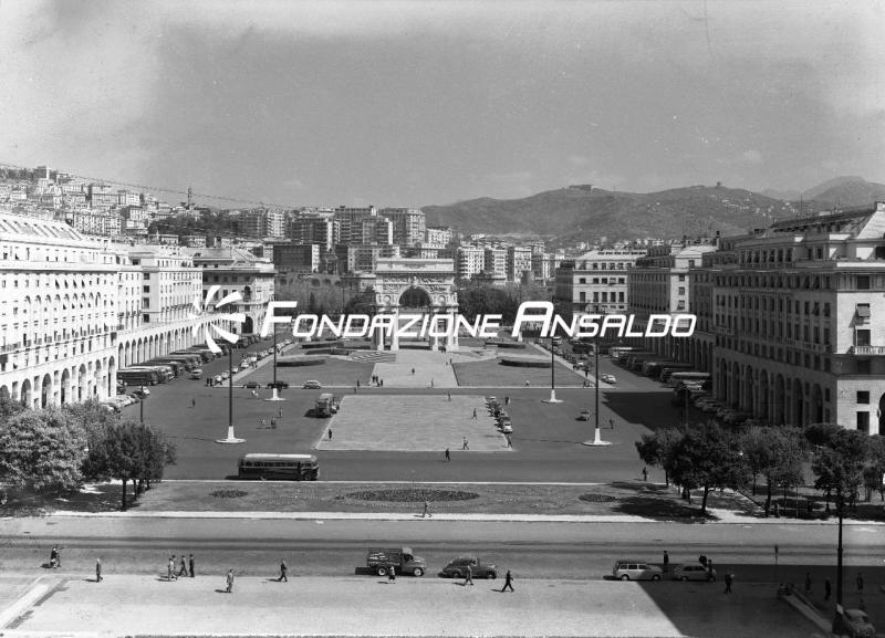 Genova - piazza della Vittoria