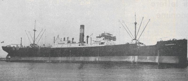La "Giacomo C." si trova in sosta a Reggio Calabria