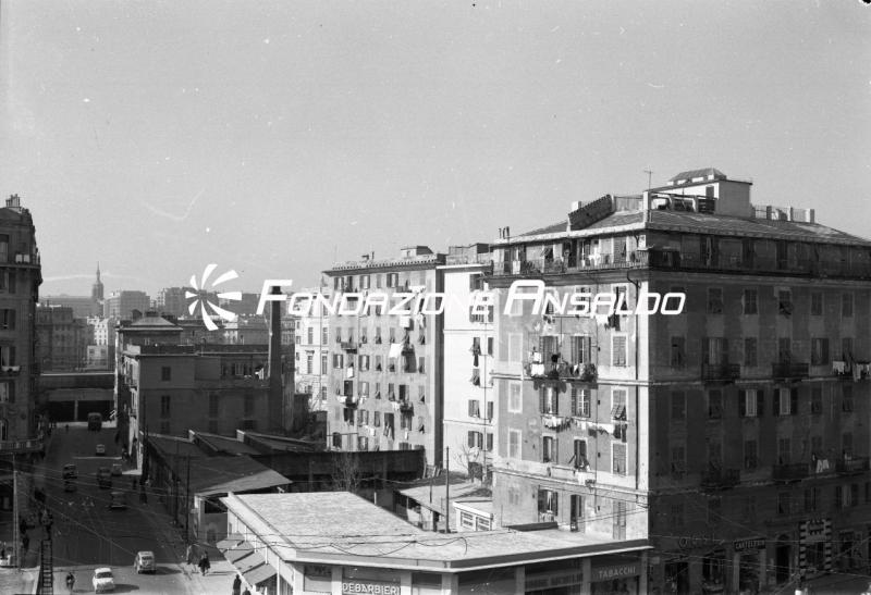 Genova - piazza Giusti e via Archimede