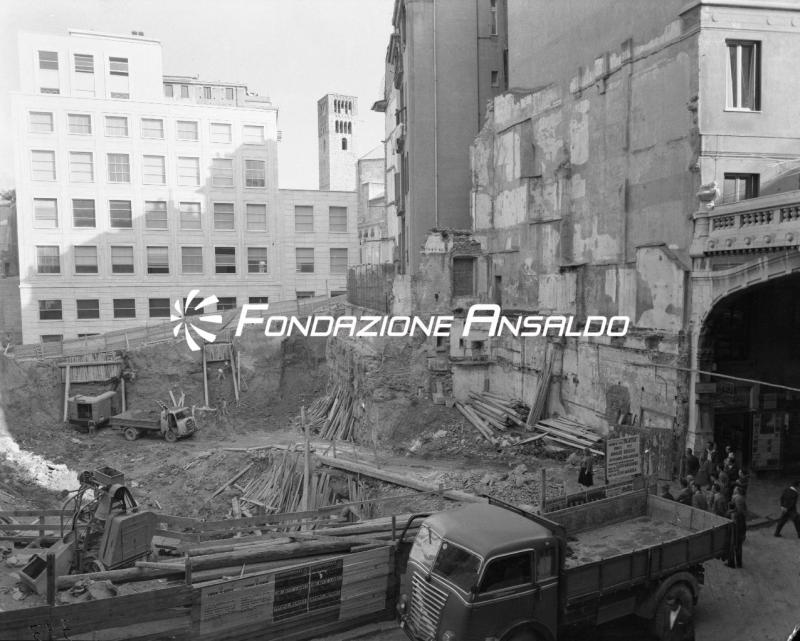 Genova - Portoria - demolizioni