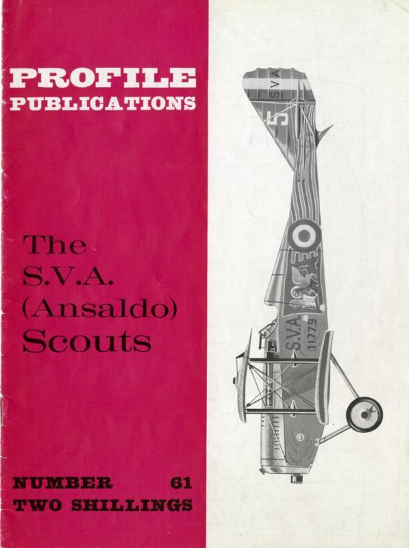Produzione aeronautica Ansaldo - Gli SVA (copertina)