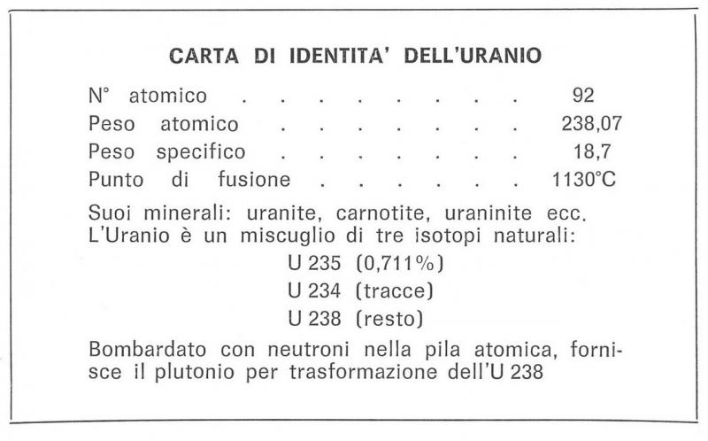 La carta d'identità dell'uranio, p. 2
