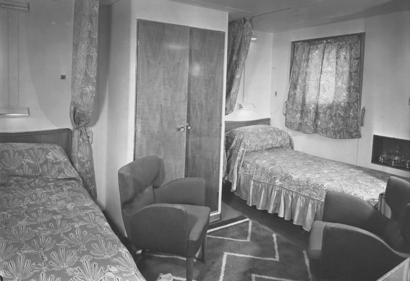 Enotria - Cabina di prima classe doppia