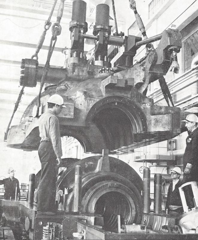 Costruzione della turbina a vapore da 320 mila kWe, p. 4