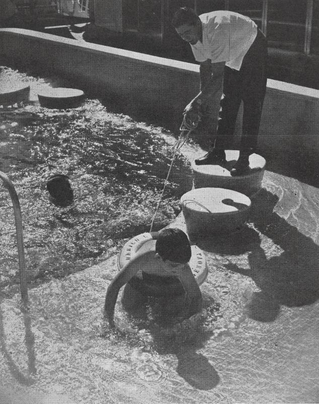 Ore 9: lezione di nuoto