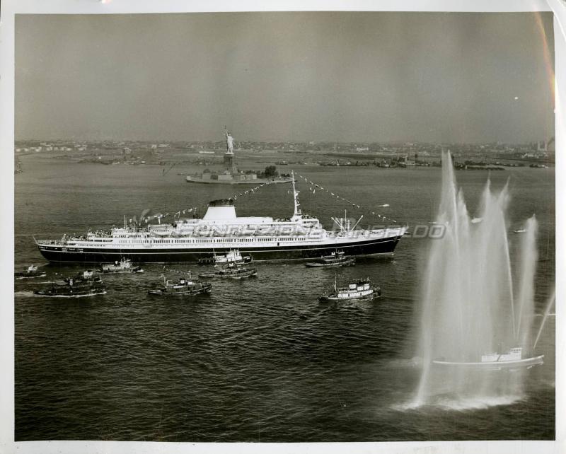 Andrea Doria  (t/n) - arrivo a New York