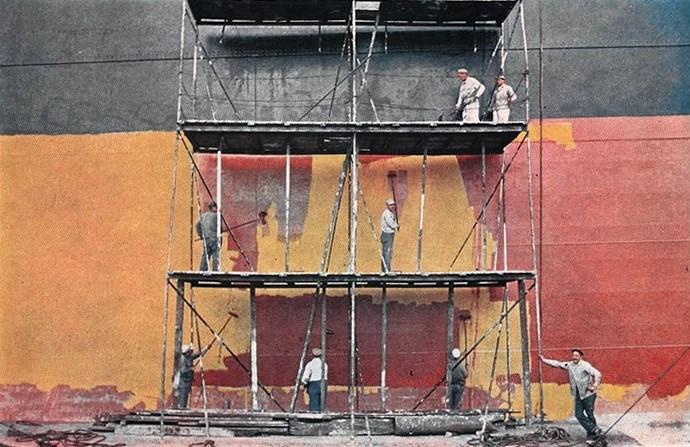 OARN, Officine Allestimento Riparazioni Navi: la verniciatura - p. 54