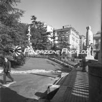 Genova - piazza Corvetto - hotel Plaza