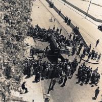 Incidente aereo in Genova, Carignano, Giorgio Parodi pilota con Ignazio Messina