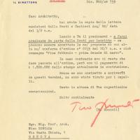 Lettera di M. Muzzoli