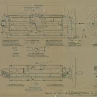 Locomotive indiane 2-8-2 classe WG - Insieme del sostegno della vite d'inversione
