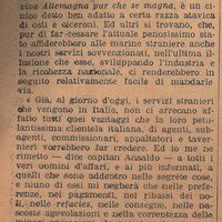 Recensione di un articolo del capitano Francesco Ansaldo, 1909