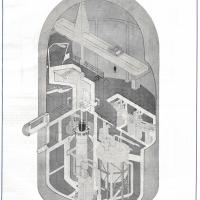 Spaccato assonometrico del reattore P.E.C., p. 3