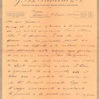 Lettera di Domenico Bulgarini a Giovanni Ansaldo, 03-07-1932