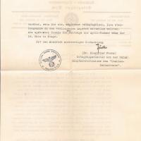 Lettera di Siegfried Fuchs a Giovanni Ansaldo,  10-03-1939 (2)
