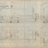 Locomotiva R 95 - 401 con assi Klien Lindner - Disposizione delle condutture per il freno Hardy e timoneria