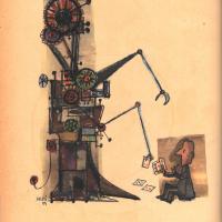 Seconda di copertina di Riccardo Manzi - luglio 1953, anno I, n. 4