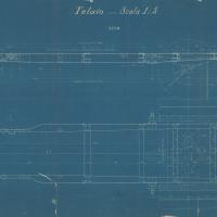 Copia cianografica del telaio per vettura Lancia