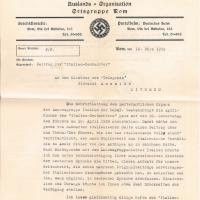 Lettera di Siegfried Fuchs a Giovanni Ansaldo,  10-03-1939 (1)