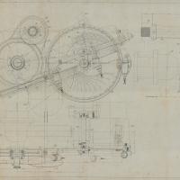 Cannone da 102/35 S.A.V. 1915 - Congegno di elevazione e indice graduazioni
