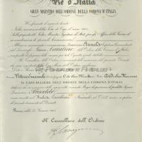 Nomina di Cavaliere dell'ordine della corona