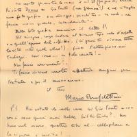 Lettera di Mario Bruschettini a Giovanni Ansaldo, 24-12-1934