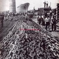 Andrea Doria (t/n) - pubblicazione a stampa - catene per ancora