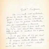 Lettera di Enrico Paulucci, s.a agosto 02 ma seconda metà anni '50 - prima metà anni '60