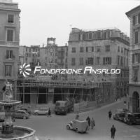 Genova- piazza Colombo - costruzione nuovi caseggiati
