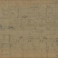 Locomotiva 2-8-2 classe WG - Insieme generale - Elevazione e pianta (estremità anteriore)