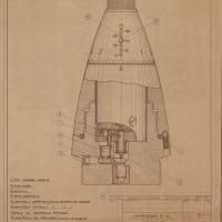 Spoletta meccanica a tempo Borletti per cannone da 75/46 mm