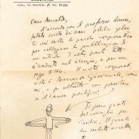 Lettera di Pietro Maria Bardi a Giovanni Ansaldo, fine anni '30 XX sec.