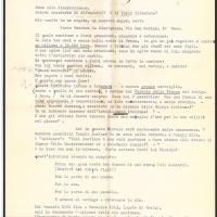 Lettera di Charlotte Oesterreicher inviata a Giovanni Ansaldo, fronte, 10 - 4 - 1964