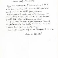 Lettera di Luigi Spacal, 1959 dic. 03
