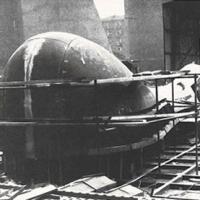 Dritto di prora della turbocisterna per la "Miraflores"  in costruzione presso l'Ansaldo - p. 15
