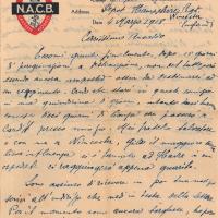 Lettera di Arturo Cosulich a Giovanni Ansaldo, 04-03-1918 (1)