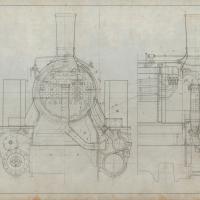 Locomotiva R 95 - 401 con assi Klien Lindner - insieme dei tubi d'introduzione e di scappamento