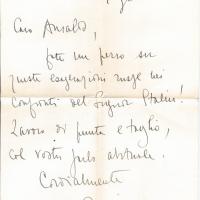 Lettera di Galeazzo Ciano a Giovanni Ansaldo, 05-08-1939
