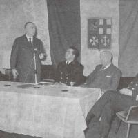 Significativa e simpatica cerimonia a bordo della turbonave Eugenio C.