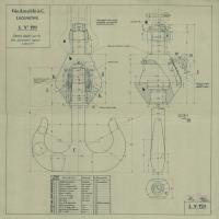 Locomotive - Gancio doppio per la gru locomobile inglese