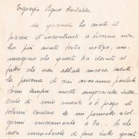 Lettera inviata da Zoe Ciucci a Giovanni Ansaldo, p. 1, 28 - 11 - 1939