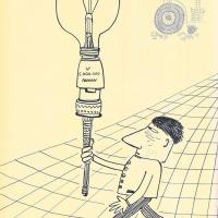 Seconda di copertina di Gino Vignali, maggio-giugno 1955, anno III, n. 3