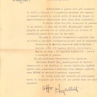 Lettera di Angelo Oberti a Giovanni Ansaldo, 12 - 06 - 1939