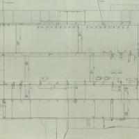 Stabilimento Locomotive - Pianta delle linee elettriche per forza motrice Officina Macchine