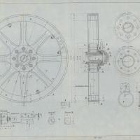 Ruota dell'affusto dell'obice da 75