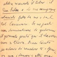Cartolina di Giovanni Comisso inviata a Giovanni Ansaldo, p. 1, 17 - 3 - 1935