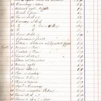 Spese giornaliere a Cape Town, 24 giugno - 14 luglio 1881
